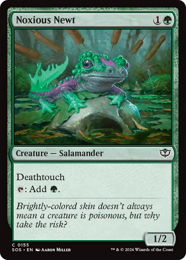 Noxious Newt [Secrets of Strixhaven] | Cracking-Singles