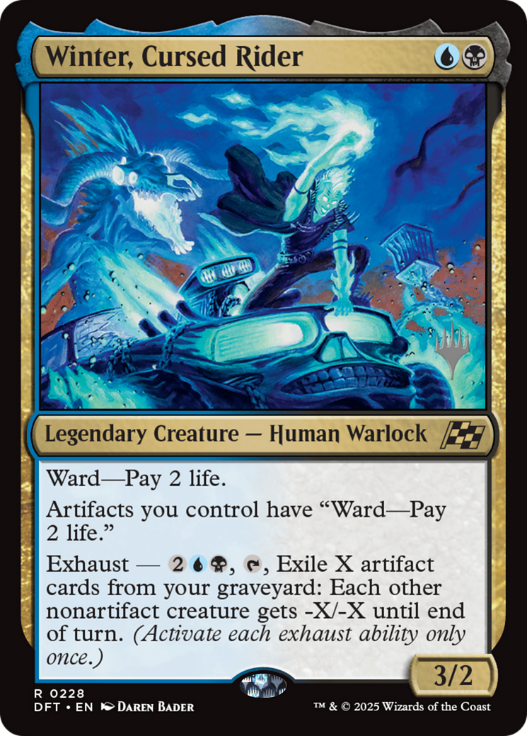 Winter, Cursed Rider (Promo Pack) [Aetherdrift Promos] | Cracking-Singles