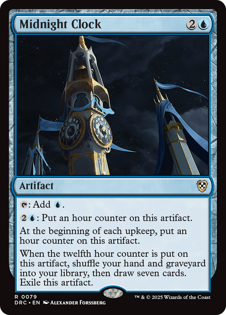 Midnight Clock [Aetherdrift Commander] | Cracking-Singles