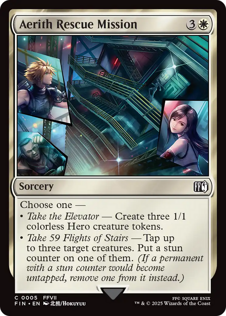 Aerith Rescue Mission [FINAL FANTASY] | Cracking-Singles