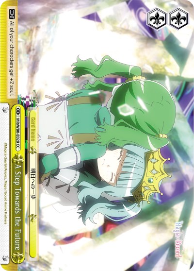 A Step Towards the Future (MR/W80-E028 CC) [Magia Record: Puella Magi Madoka Magica [Side Story] (Anime)] | Cracking-Singles