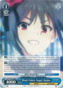 Black Fallen Angel, Ranko (IMC/W41-E085 R) [The iDOLM@STER Cinderella Girls] | Cracking-Singles