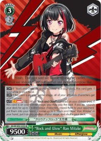 "Rock and Glow" Ran Mitake (BD/EN-W03-035S SR) [BanG Dream! Girls Band Party! MULTI LIVE] | Cracking-Singles