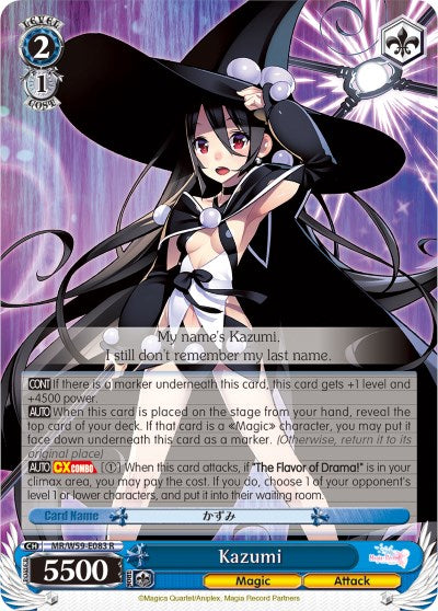 Kazumi (MR/W59-E083 R) [Magia Record: Puella Magi Madoka Magica [Side Story] (Mobile)] | Cracking-Singles