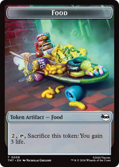 Rat // Food Double-Sided Token [Teenage Mutant Ninja Turtles Tokens] | Cracking-Singles