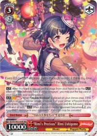 "Rimi's Precious" Rimi Ushigome (BD/EN-W03-064R RRR) [BanG Dream! Girls Band Party! MULTI LIVE] | Cracking-Singles