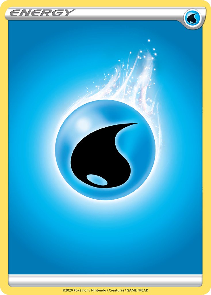 Water Energy [Sword & Shield: Base Set] | Cracking-Singles