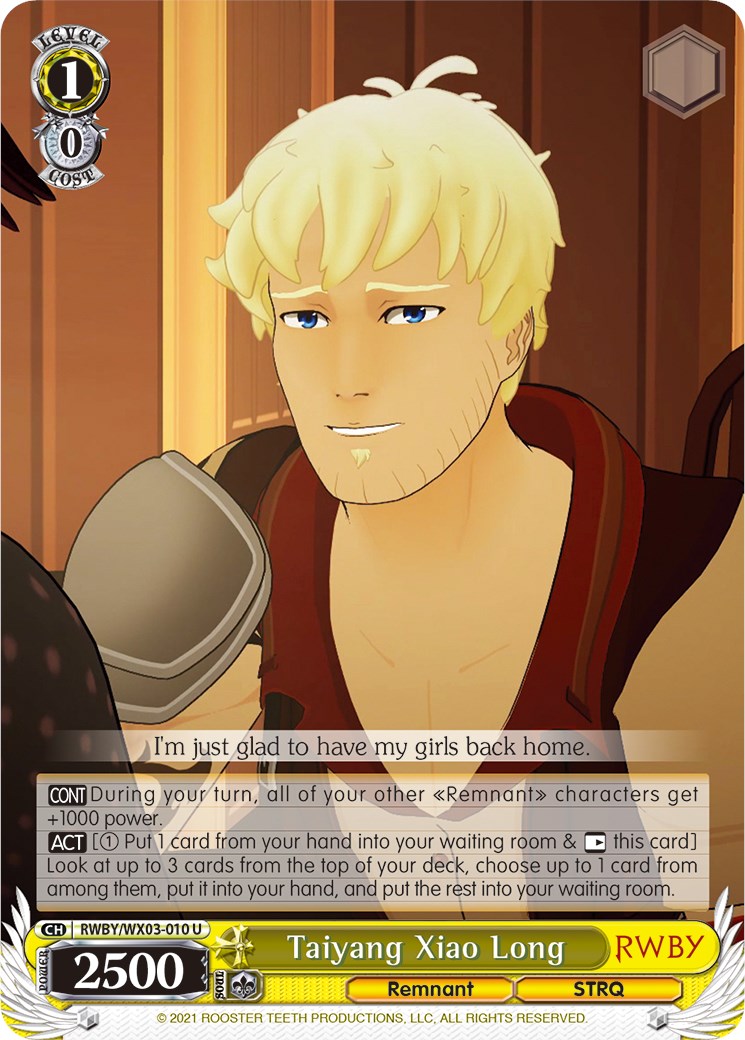 Taiyang Xiao Long (RWBY/WX03-010 U) [RWBY] | Cracking-Singles