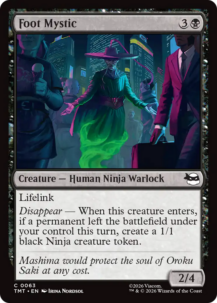 Foot Mystic [Teenage Mutant Ninja Turtles] | Cracking-Singles
