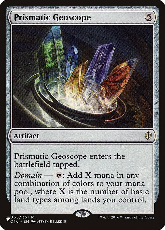 Prismatic Geoscope [The List] | Cracking-Singles