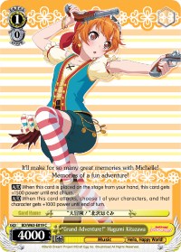 "Grand Adventure!" Hagumi Kitazawa (BD/W63-E019 C) [BanG Dream! Girls Band Party! Vol.2] | Cracking-Singles