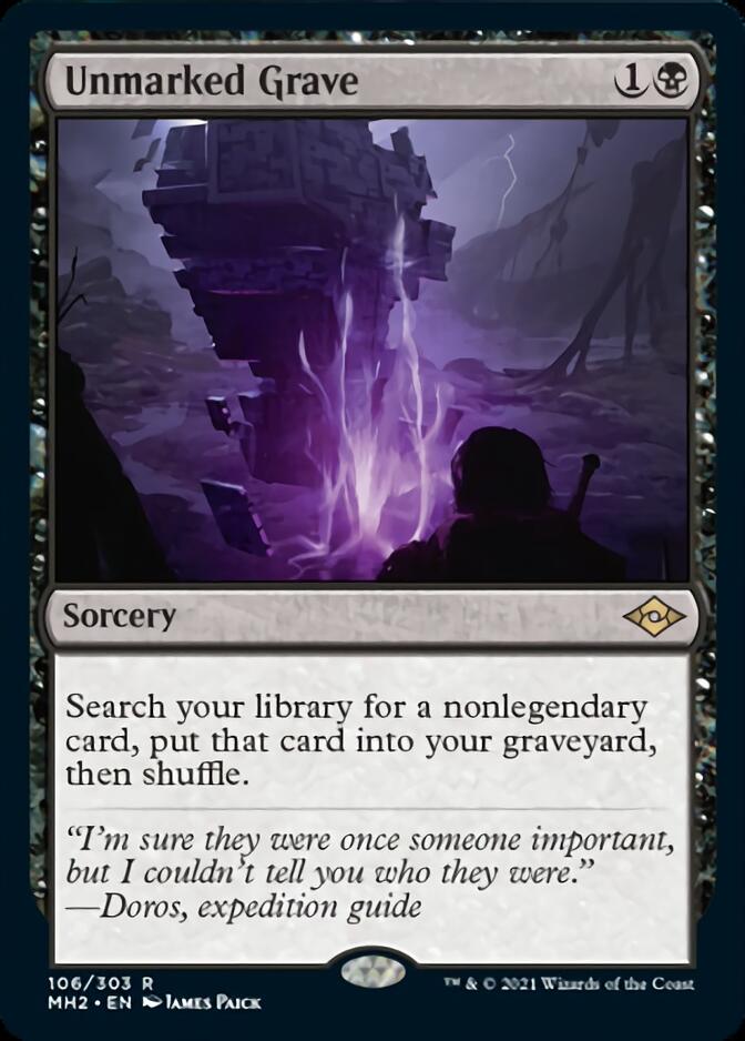 Unmarked Grave [Modern Horizons 2] | Cracking-Singles