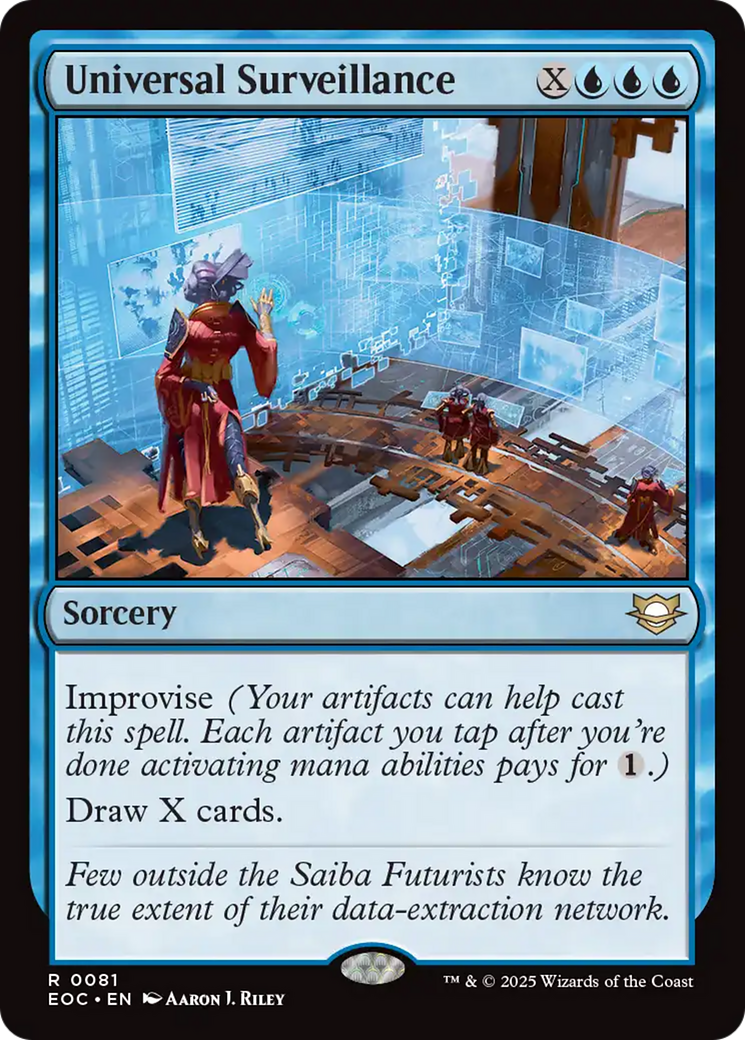 Universal Surveillance [Edge of Eternities Commander] | Cracking-Singles