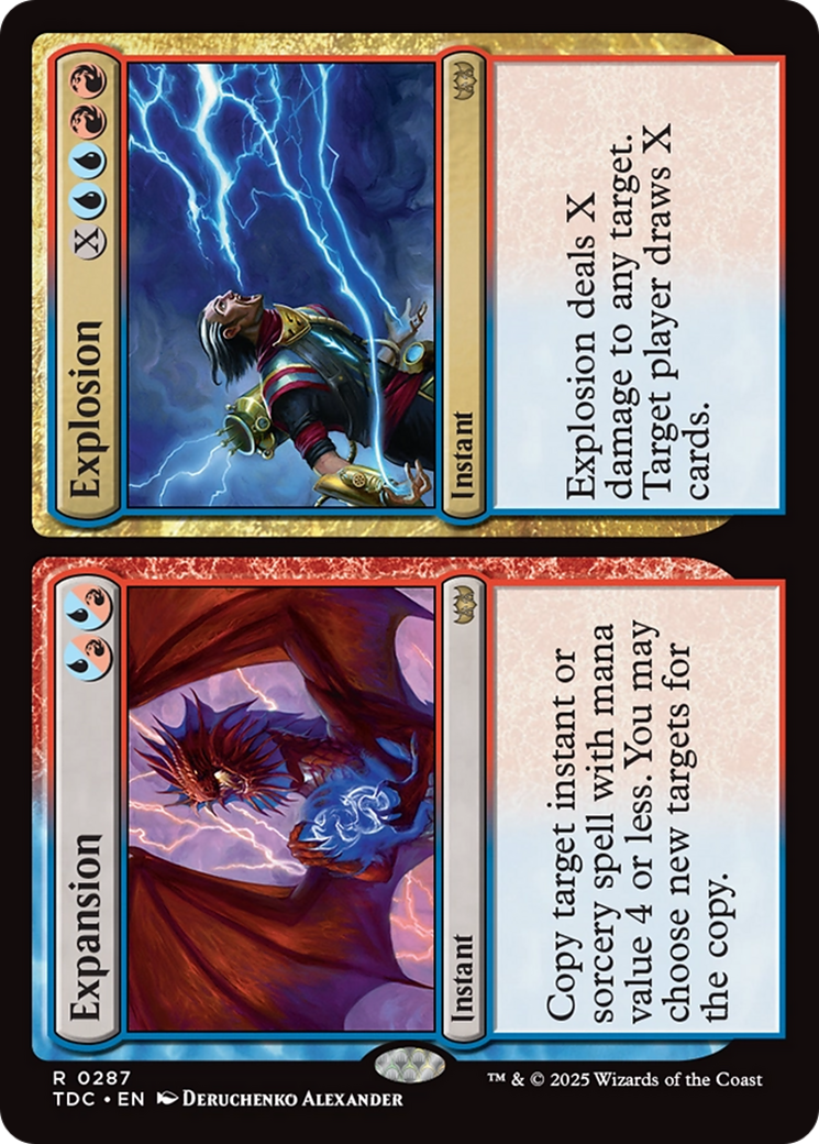 Expansion // Explosion [Tarkir: Dragonstorm Commander] | Cracking-Singles