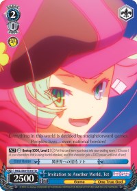 Invitation to Another World, Tet (NGL/S58-TE16 TD) [No Game No Life] | Cracking-Singles