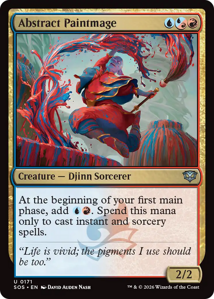 Abstract Paintmage [Secrets of Strixhaven] | Cracking-Singles