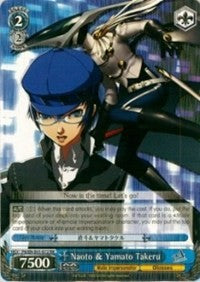Naoto & Yamato Takeru (P4/EN-S01-072 RR) [Persona 4 ver.E] | Cracking-Singles