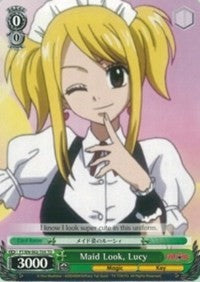 Maid Look, Lucy (FT/EN-S02-T05 TD) [Fairy Tail ver.E] | Cracking-Singles