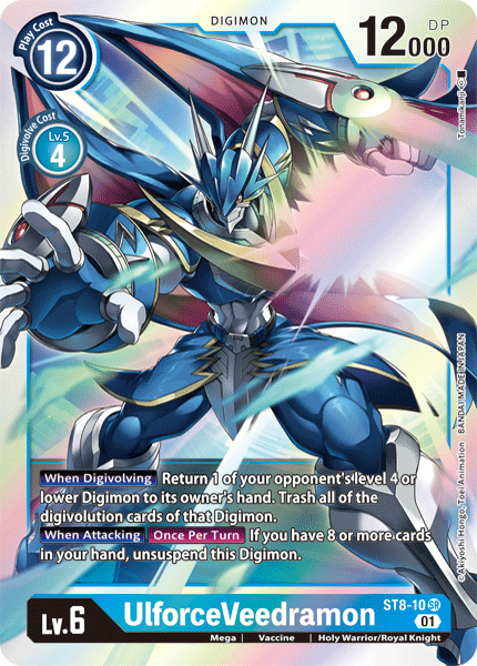 UlforceVeedramon [ST8-10] [Starter Deck: Ulforce Veedramon] | Cracking-Singles
