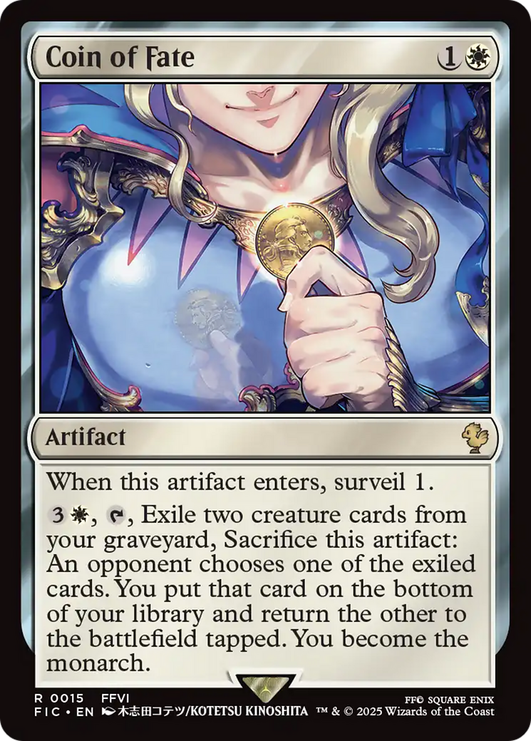 Coin of Fate [FINAL FANTASY Commander] | Cracking-Singles