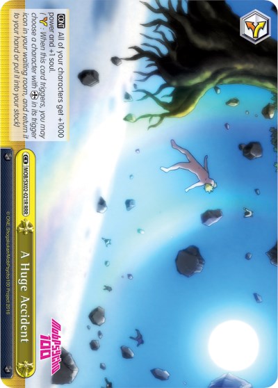 A Huge Accident (MOB/SX02-021R RRR) [Mob Psycho 100] | Cracking-Singles