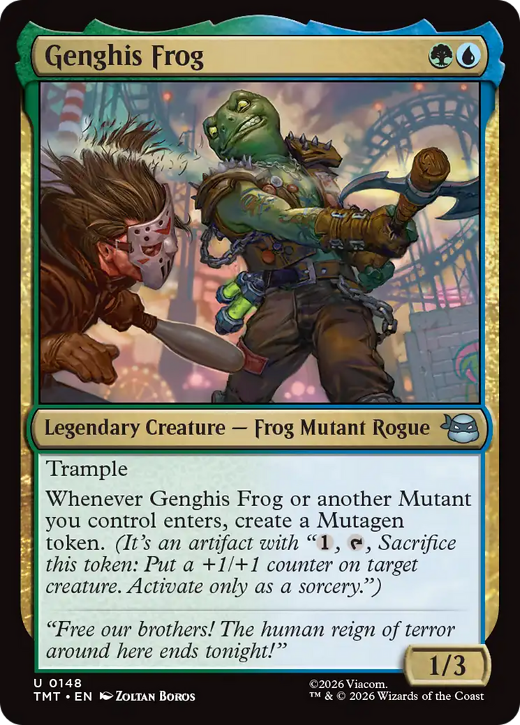 Genghis Frog [Teenage Mutant Ninja Turtles] | Cracking-Singles