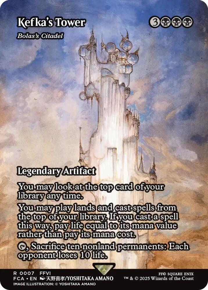 Kefka's Tower - Bolas's Citadel (Showcase) [FINAL FANTASY : Through the Ages] | Cracking-Singles