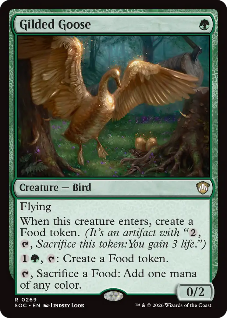 Gilded Goose [Secrets of Strixhaven Commander] | Cracking-Singles