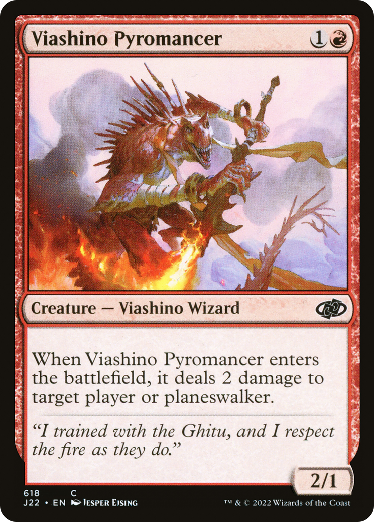 Viashino Pyromancer [Jumpstart 2022] | Cracking-Singles