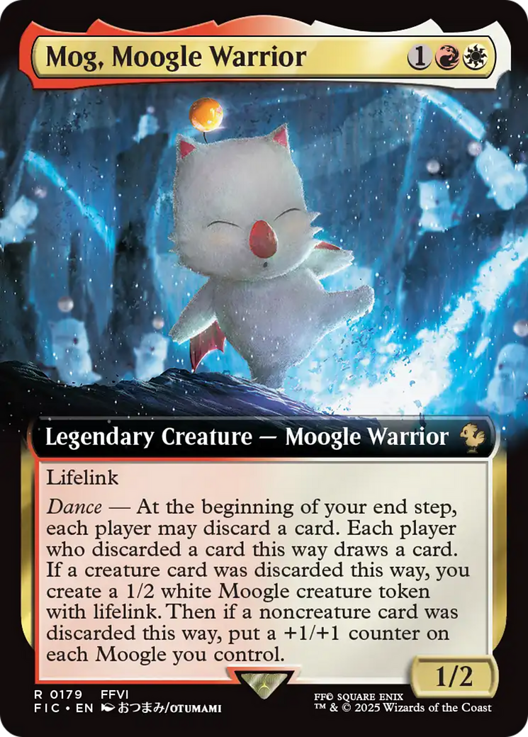 Mog, Moogle Warrior (Extended Art) [FINAL FANTASY Commander] | Cracking-Singles