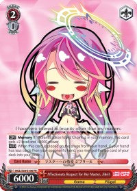 Affectionate Respect for Her Master, Jibril (NGL/S58-E106 PR) (Promo) [No Game No Life] | Cracking-Singles