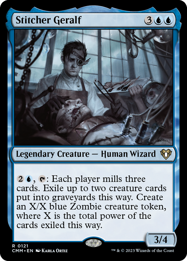 Stitcher Geralf [Commander Masters] | Cracking-Singles