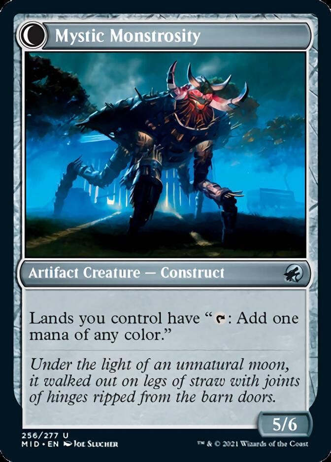 Mystic Skull // Mystic Monstrosity [Innistrad: Midnight Hunt] | Cracking-Singles
