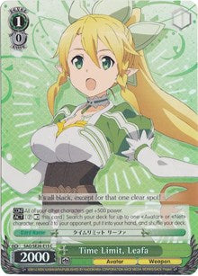 Time Limit, Leafa (SAO/SE26-E15 C) (Parallel Foil) [Sword Art Online II Vol.2] | Cracking-Singles