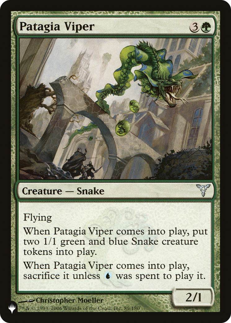 Patagia Viper [The List] | Cracking-Singles