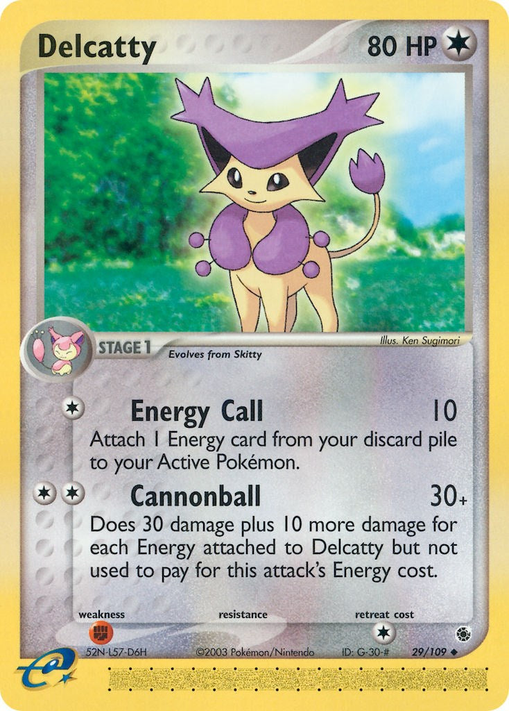 Delcatty (29/109) [EX: Ruby & Sapphire] | Cracking-Singles