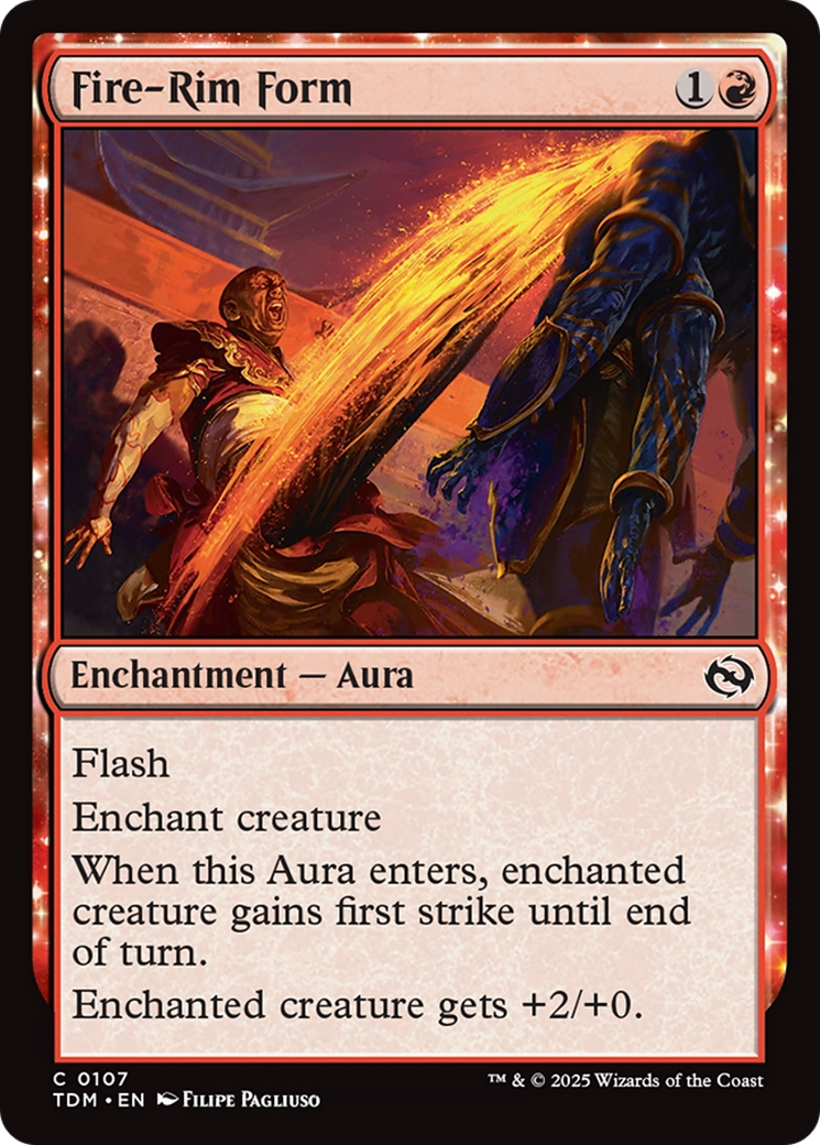 Fire-Rim Form [Tarkir: Dragonstorm] | Cracking-Singles