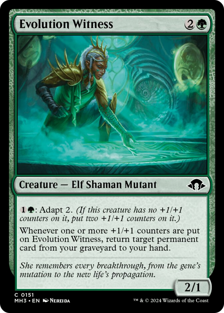 Evolution Witness [Modern Horizons 3] | Cracking-Singles