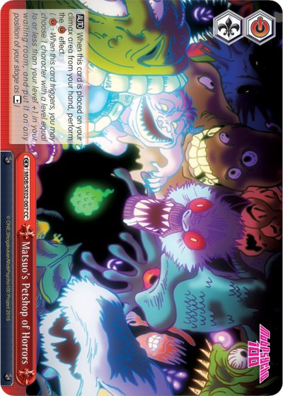 Matsuo's Petshop of Horrors (MOB/SX02-067 CC) [Mob Psycho 100] | Cracking-Singles