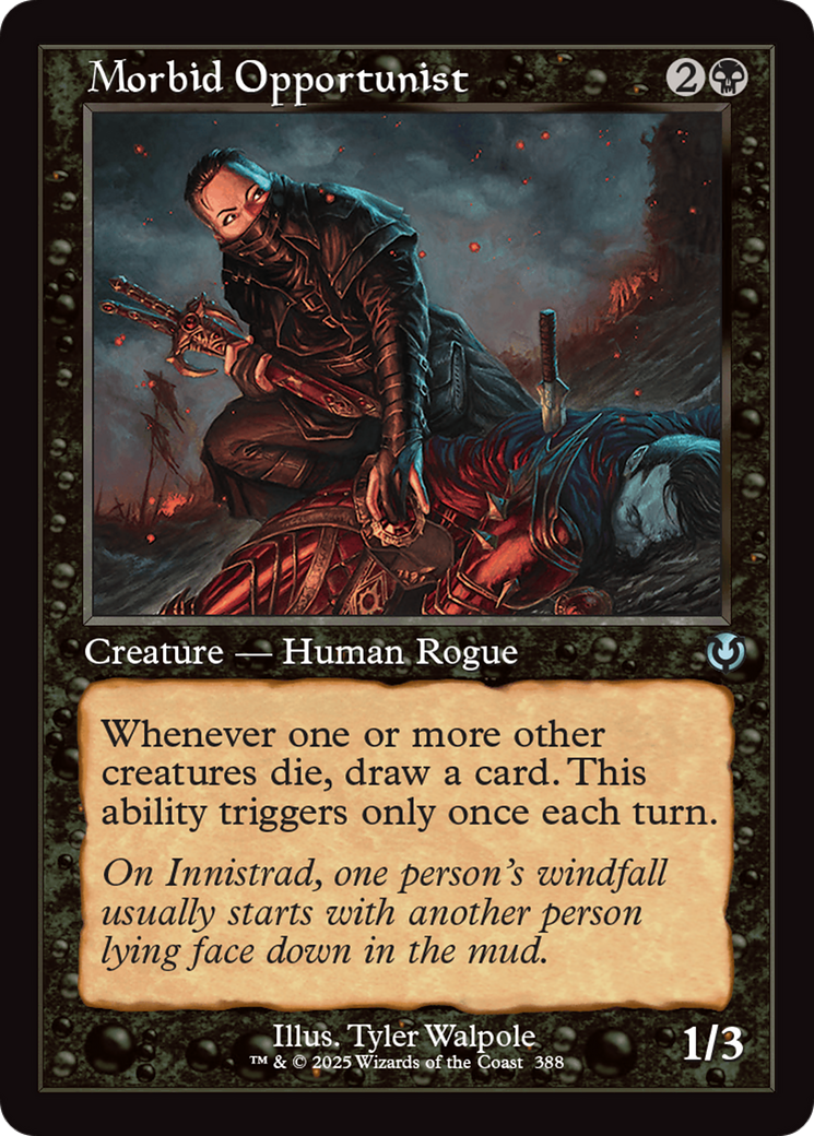 Morbid Opportunist (Retro Frame) [Innistrad Remastered] | Cracking-Singles