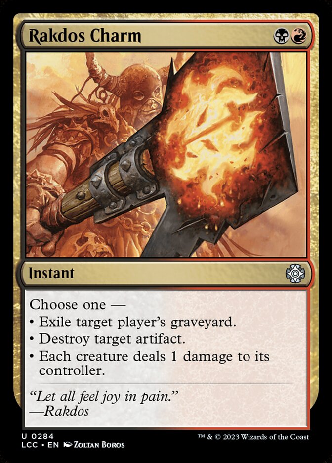 Rakdos Charm [The Lost Caverns of Ixalan Commander] | Cracking-Singles