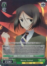 Waver Velvet (FZ/S17-E031S SR) [Fate/Zero] | Cracking-Singles