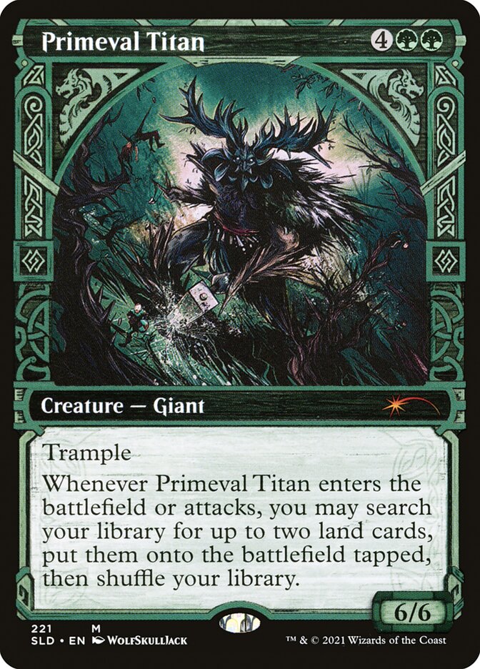 Primeval Titan (221) [Secret Lair Drop Series] | Cracking-Singles