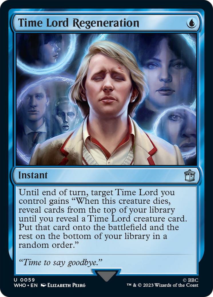 Time Lord Regeneration [Doctor Who] | Cracking-Singles