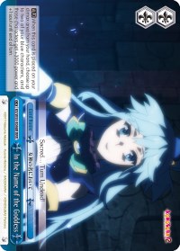 In the Name of the Goddess (KS/W55-E098R RRR) [KonoSuba 2] | Cracking-Singles