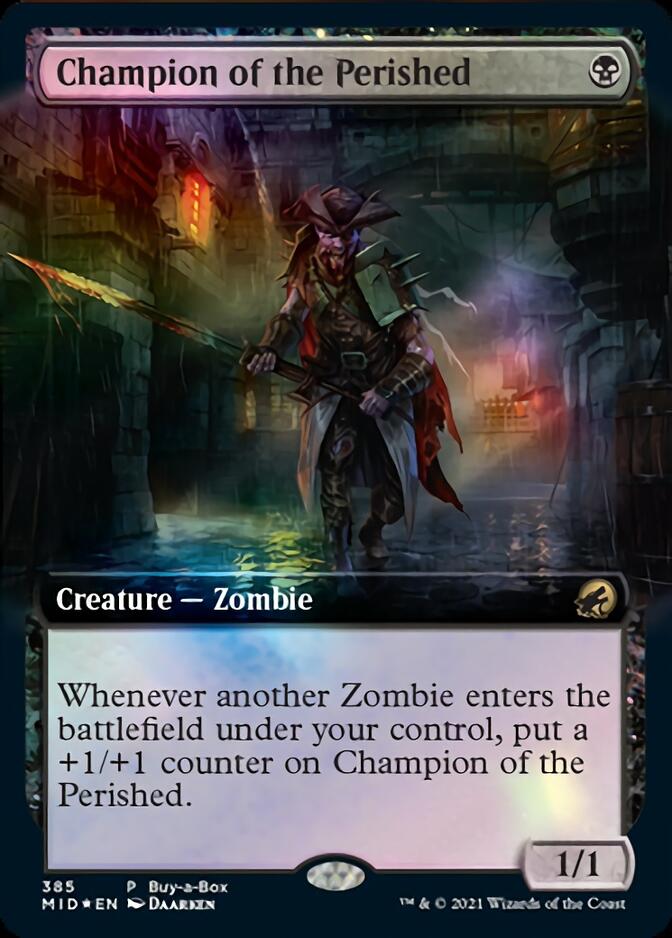 Champion of the Perished (Buy-A-Box) [Innistrad: Midnight Hunt] | Cracking-Singles