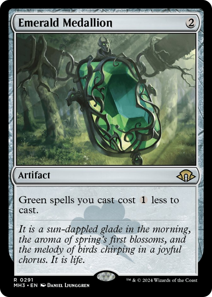 Emerald Medallion [Modern Horizons 3] | Cracking-Singles