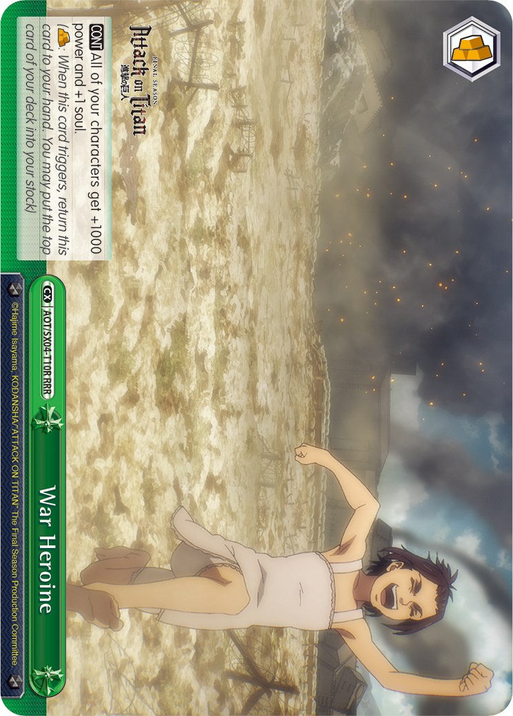 War Heroine (Foil) [Attack On Titan: Final Season] | Cracking-Singles