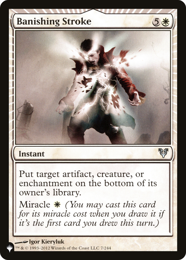 Banishing Stroke [The List] | Cracking-Singles
