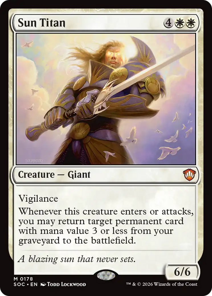 Sun Titan [Secrets of Strixhaven Commander] | Cracking-Singles